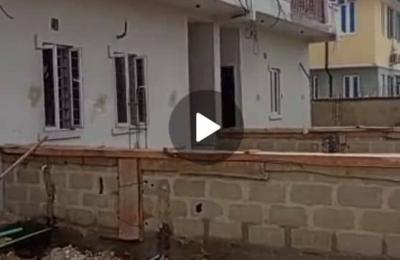 Newly built and neatly finished 4 bedroom terraced duplex with private compound